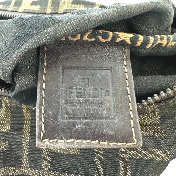 FENDI Zucca pattern Multi-case all-over pattern accessory case Pouch Brown - Picture 12 of 12